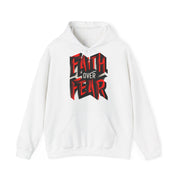 Unisex Hooded Sweatshirt Faith Over Fear